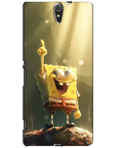 Чехол для Sony Xperia C5 Ultra (E5533, E5563, E5506, E5553) с картинкой «Сияющий Спанч Боб» Чехол для Sony Xperia C5 Ultra (E5533, E5563, E5506, E5553) с картинкой «Сияющий Спанч Боб»