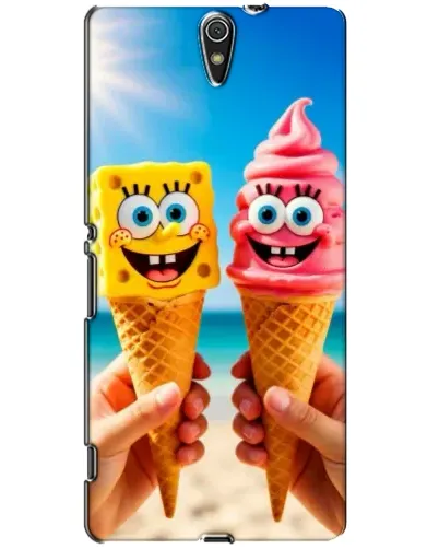 Чехол для Sony Xperia C5 Ultra (E5533, E5563, E5506, E5553) с картинкой «Спанч Боб мороженое» Чехол для Sony Xperia C5 Ultra (E5533, E5563, E5506, E5553) с картинкой «Спанч Боб мороженое»