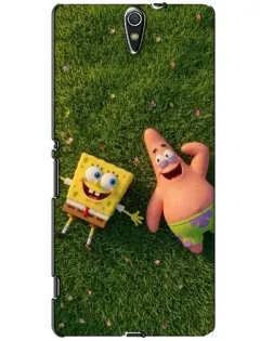 Чехол для Sony Xperia C5 Ultra (E5533, E5563, E5506, E5553) с картинкой «Друзья на лужайке» Чехол для Sony Xperia C5 Ultra (E5533, E5563, E5506, E5553) с картинкой «Друзья на лужайке»