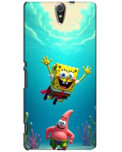 Чехол для Sony Xperia C5 Ultra (E5533, E5563, E5506, E5553) с картинкой «Спанч Боб под водой» Чехол для Sony Xperia C5 Ultra (E5533, E5563, E5506, E5553) с картинкой «Спанч Боб под водой»