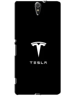 Чехол для Sony Xperia C5 Ultra (E5533, E5563, E5506, E5553) с картинкой «Tesla White Logo» Чехол для Sony Xperia C5 Ultra (E5533, E5563, E5506, E5553) с картинкой «Tesla White Logo»