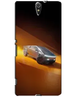 Чехол для Sony Xperia C5 Ultra (E5533, E5563, E5506, E5553) с картинкой «Cybertruck в пустыне» Чехол для Sony Xperia C5 Ultra (E5533, E5563, E5506, E5553) с картинкой «Cybertruck в пустыне»