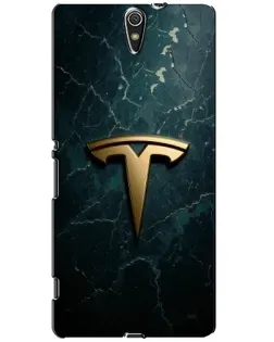 Чехол для Sony Xperia C5 Ultra (E5533, E5563, E5506, E5553) с картинкой «Мраморная Tesla Gold» Чехол для Sony Xperia C5 Ultra (E5533, E5563, E5506, E5553) с картинкой «Мраморная Tesla Gold»