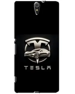 Чехол для Sony Xperia C5 Ultra (E5533, E5563, E5506, E5553) с картинкой «Tesla — серебристое авто» Чехол для Sony Xperia C5 Ultra (E5533, E5563, E5506, E5553) с картинкой «Tesla — серебристое авто»