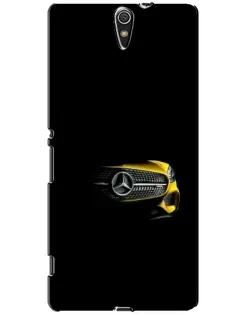 Чехол для Sony Xperia C5 Ultra (E5533, E5563, E5506, E5553) с картинкой «Mercedes — ретро стиль»