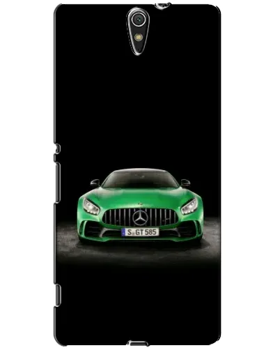 Чехол для Sony Xperia C5 Ultra (E5533, E5563, E5506, E5553) с картинкой «Mercedes — неоновый лого» Чехол для Sony Xperia C5 Ultra (E5533, E5563, E5506, E5553) с картинкой «Mercedes — неоновый лого»
