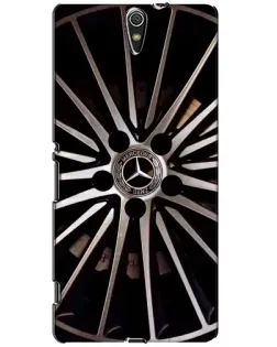 Чехол для Sony Xperia C5 Ultra (E5533, E5563, E5506, E5553) с картинкой «Диск Mercedes»