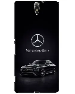 Чехол для Sony Xperia C5 Ultra (E5533, E5563, E5506, E5553) с картинкой «Mercedes — решетка радиатора»