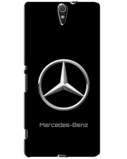 Чехол для Sony Xperia C5 Ultra (E5533, E5563, E5506, E5553) с картинкой «Mercedes Silver Logo»