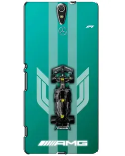Чехол для Sony Xperia C5 Ultra (E5533, E5563, E5506, E5553) с картинкой «Mercedes AMG Petronas»