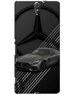 Чехол для Sony Xperia C5 Ultra (E5533, E5563, E5506, E5553) с картинкой «Mercedes AMG — графика»