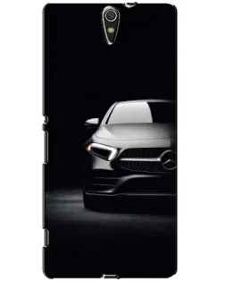 Чехол для Sony Xperia C5 Ultra (E5533, E5563, E5506, E5553) с картинкой «Свет фар Mercedes»
