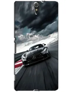 Чехол для Sony Xperia C5 Ultra (E5533, E5563, E5506, E5553) с картинкой «Гоночный Mercedes AMG»