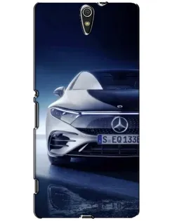 Чехол для Sony Xperia C5 Ultra (E5533, E5563, E5506, E5553) с картинкой «Mercedes EQ — будущее»