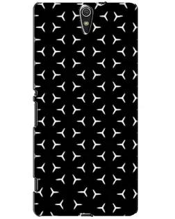 Чехол для Sony Xperia C5 Ultra (E5533, E5563, E5506, E5553) с картинкой «Mercedes паттерн звезд»