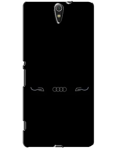 Чехол для Sony Xperia C5 Ultra (E5533, E5563, E5506, E5553) с картинкой «Audi — световой подпись»