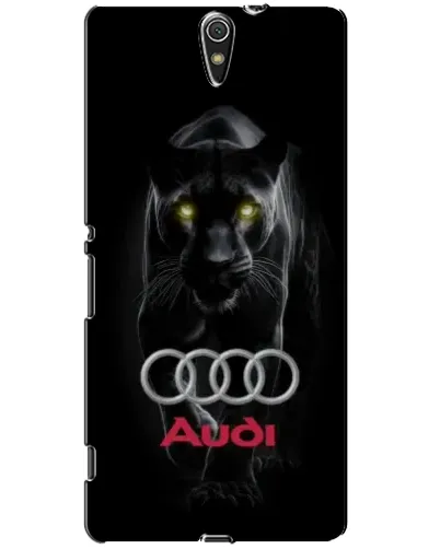 Чехол для Sony Xperia C5 Ultra (E5533, E5563, E5506, E5553) с картинкой «Пантера и Audi»