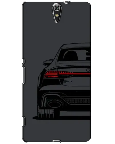 Чехол для Sony Xperia C5 Ultra (E5533, E5563, E5506, E5553) с картинкой «Задняя часть Audi — арт»