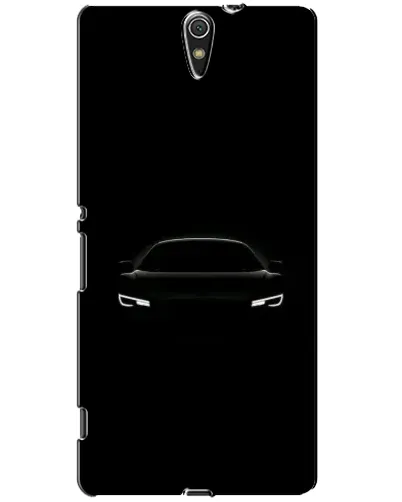 Чехол для Sony Xperia C5 Ultra (E5533, E5563, E5506, E5553) с картинкой «Взгляд Audi в темноте»