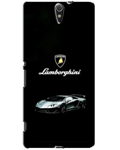 Чехол для Sony Xperia C5 Ultra (E5533, E5563, E5506, E5553) с картинкой «Логотип Lamborghini классика»