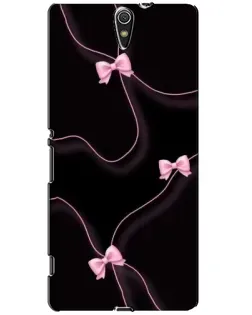 Чехол для Sony Xperia C5 Ultra (E5533, E5563, E5506, E5553) с картинкой «Розовые ленты»