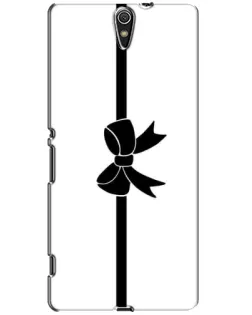 Чехол для Sony Xperia C5 Ultra (E5533, E5563, E5506, E5553) с картинкой «Вертикальный бант»