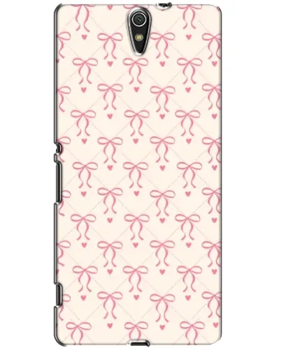 Чехол для Sony Xperia C5 Ultra (E5533, E5563, E5506, E5553) с картинкой «Розовые бантики Coquette» Чехол для Sony Xperia C5 Ultra (E5533, E5563, E5506, E5553) с картинкой «Розовые бантики Coquette»