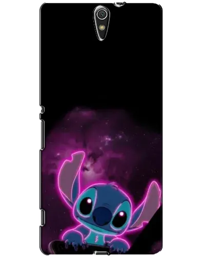Чехол для Sony Xperia C5 Ultra (E5533, E5563, E5506, E5553) с картинкой «Неоновый Stitch»