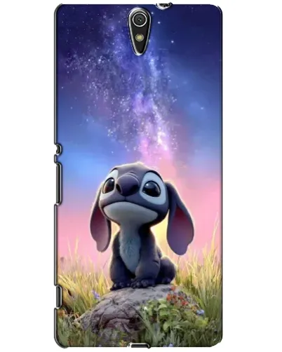 Чехол для Sony Xperia C5 Ultra (E5533, E5563, E5506, E5553) с картинкой «Стич на рассвете»