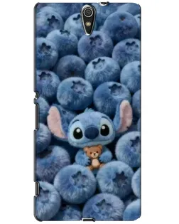 Чехол для Sony Xperia C5 Ultra (E5533, E5563, E5506, E5553) с картинкой «Стич и голубика»