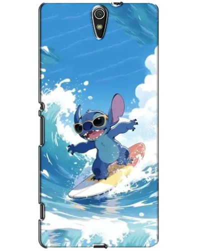 Чехол для Sony Xperia C5 Ultra (E5533, E5563, E5506, E5553) с картинкой «Стич на волне»