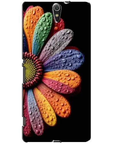 Чехол для Sony Xperia C5 Ultra (E5533, E5563, E5506, E5553) с картинкой «Радужный цветок» Чехол для Sony Xperia C5 Ultra (E5533, E5563, E5506, E5553) с картинкой «Радужный цветок»