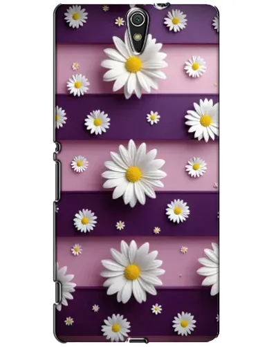 Чехол для Sony Xperia C5 Ultra (E5533, E5563, E5506, E5553) с картинкой «Ромашки на фиолетовом» Чехол для Sony Xperia C5 Ultra (E5533, E5563, E5506, E5553) с картинкой «Ромашки на фиолетовом»