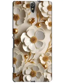 Чехол для Sony Xperia C5 Ultra (E5533, E5563, E5506, E5553) с картинкой «Белие бумажние цвети» Чехол для Sony Xperia C5 Ultra (E5533, E5563, E5506, E5553) с картинкой «Белие бумажние цвети»