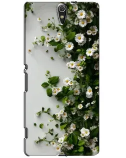 Чехол для Sony Xperia C5 Ultra (E5533, E5563, E5506, E5553) с картинкой «Ветка мелких белых цветов» Чехол для Sony Xperia C5 Ultra (E5533, E5563, E5506, E5553) с картинкой «Ветка мелких белых цветов»