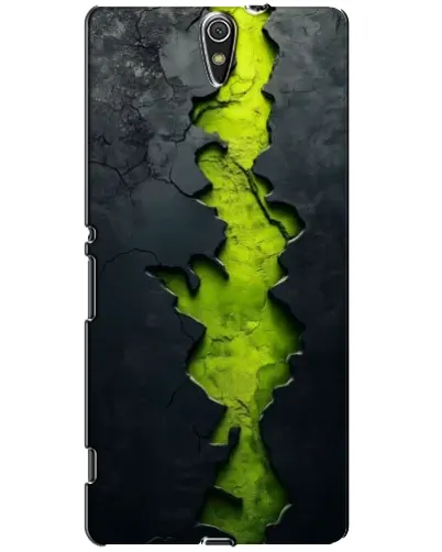 Чехол для Sony Xperia C5 Ultra (E5533, E5563, E5506, E5553) с картинкой «Салатовый разлом скалы» Чехол для Sony Xperia C5 Ultra (E5533, E5563, E5506, E5553) с картинкой «Салатовый разлом скалы»