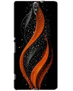 Чехол для Sony Xperia C5 Ultra (E5533, E5563, E5506, E5553) с картинкой «Огненная звездная волна» Чехол для Sony Xperia C5 Ultra (E5533, E5563, E5506, E5553) с картинкой «Огненная звездная волна»