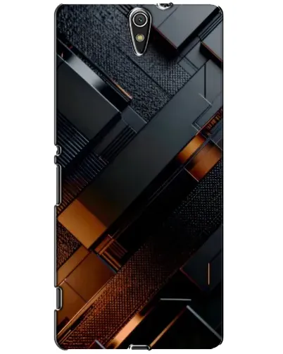 Чехол для Sony Xperia C5 Ultra (E5533, E5563, E5506, E5553) с картинкой «Черные геометрические блоки» Чехол для Sony Xperia C5 Ultra (E5533, E5563, E5506, E5553) с картинкой «Черные геометрические блоки»