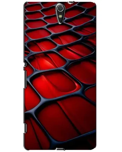 Чехол для Sony Xperia C5 Ultra (E5533, E5563, E5506, E5553) с картинкой «Красная глянцевая сетка» Чехол для Sony Xperia C5 Ultra (E5533, E5563, E5506, E5553) с картинкой «Красная глянцевая сетка»