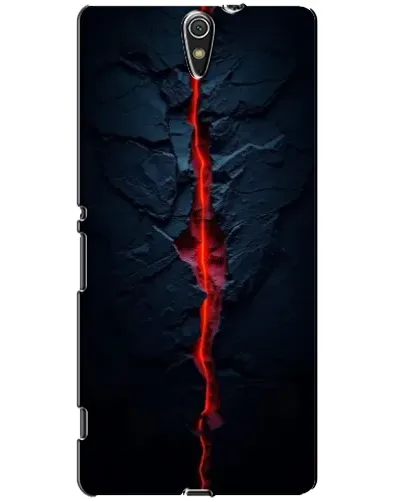 Чехол для Sony Xperia C5 Ultra (E5533, E5563, E5506, E5553) с картинкой «Kрасная лавовая трещина» Чехол для Sony Xperia C5 Ultra (E5533, E5563, E5506, E5553) с картинкой «Kрасная лавовая трещина»