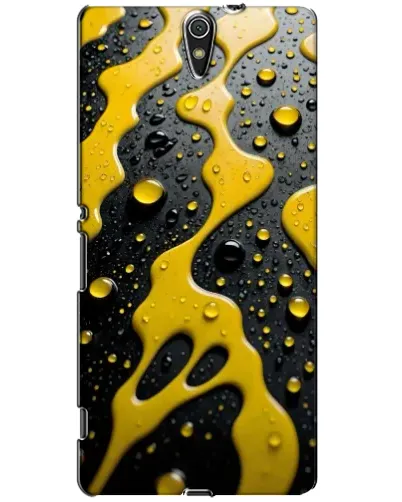 Чехол для Sony Xperia C5 Ultra (E5533, E5563, E5506, E5553) с картинкой «Жидкое желтое золото» Чехол для Sony Xperia C5 Ultra (E5533, E5563, E5506, E5553) с картинкой «Жидкое желтое золото»