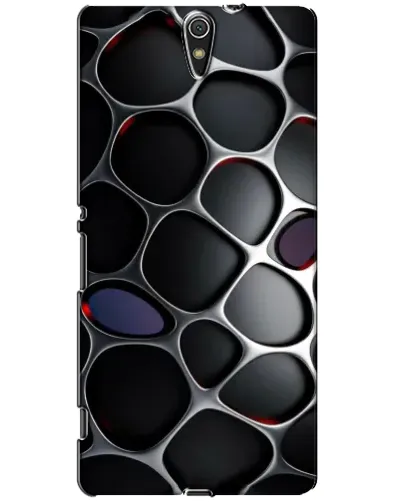 Чехол для Sony Xperia C5 Ultra (E5533, E5563, E5506, E5553) с картинкой «Объемная темная решетка» Чехол для Sony Xperia C5 Ultra (E5533, E5563, E5506, E5553) с картинкой «Объемная темная решетка»