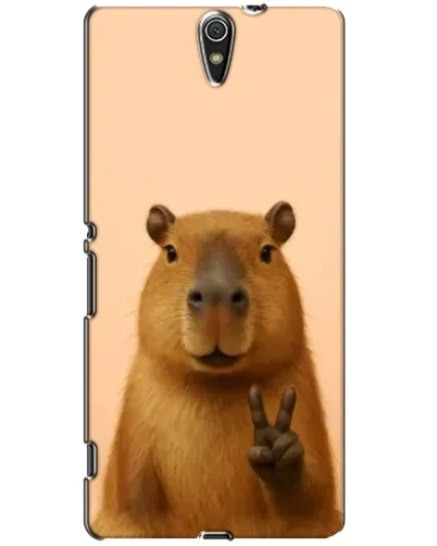 Чехол для Sony Xperia C5 Ultra (E5533, E5563, E5506, E5553) с картинкой «Капибара виктория» Чехол для Sony Xperia C5 Ultra (E5533, E5563, E5506, E5553) с картинкой «Капибара виктория»