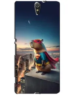 Чехол для Sony Xperia C5 Ultra (E5533, E5563, E5506, E5553) с картинкой «Капи-мен супергерой» Чехол для Sony Xperia C5 Ultra (E5533, E5563, E5506, E5553) с картинкой «Капи-мен супергерой»