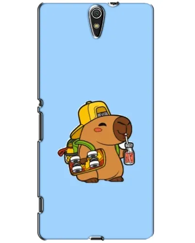 Чехол для Sony Xperia C5 Ultra (E5533, E5563, E5506, E5553) с картинкой «Капибара на скейте» Чехол для Sony Xperia C5 Ultra (E5533, E5563, E5506, E5553) с картинкой «Капибара на скейте»