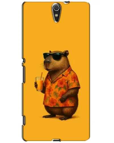 Чехол для Sony Xperia C5 Ultra (E5533, E5563, E5506, E5553) с картинкой «Капибара на отдыхе» Чехол для Sony Xperia C5 Ultra (E5533, E5563, E5506, E5553) с картинкой «Капибара на отдыхе»