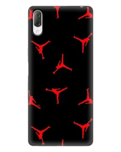 Чехол для Sony Xperia L3 с картинкой «Jordan Red Pattern» Чехол для Sony Xperia L3 с картинкой «Jordan Red Pattern»