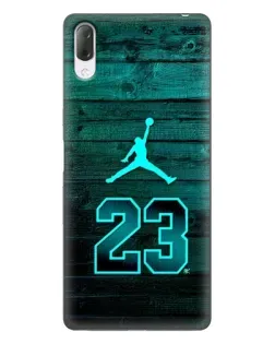 Чехол для Sony Xperia L3 с картинкой «Jordan Cyan 23» Чехол для Sony Xperia L3 с картинкой «Jordan Cyan 23»