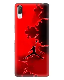 Чехол для Sony Xperia L3 с картинкой «Jordan Red Smoke» Чехол для Sony Xperia L3 с картинкой «Jordan Red Smoke»