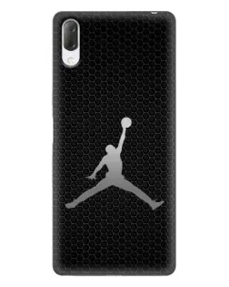 Чехол для Sony Xperia L3 с картинкой «Jordan Dark Carbon» Чехол для Sony Xperia L3 с картинкой «Jordan Dark Carbon»